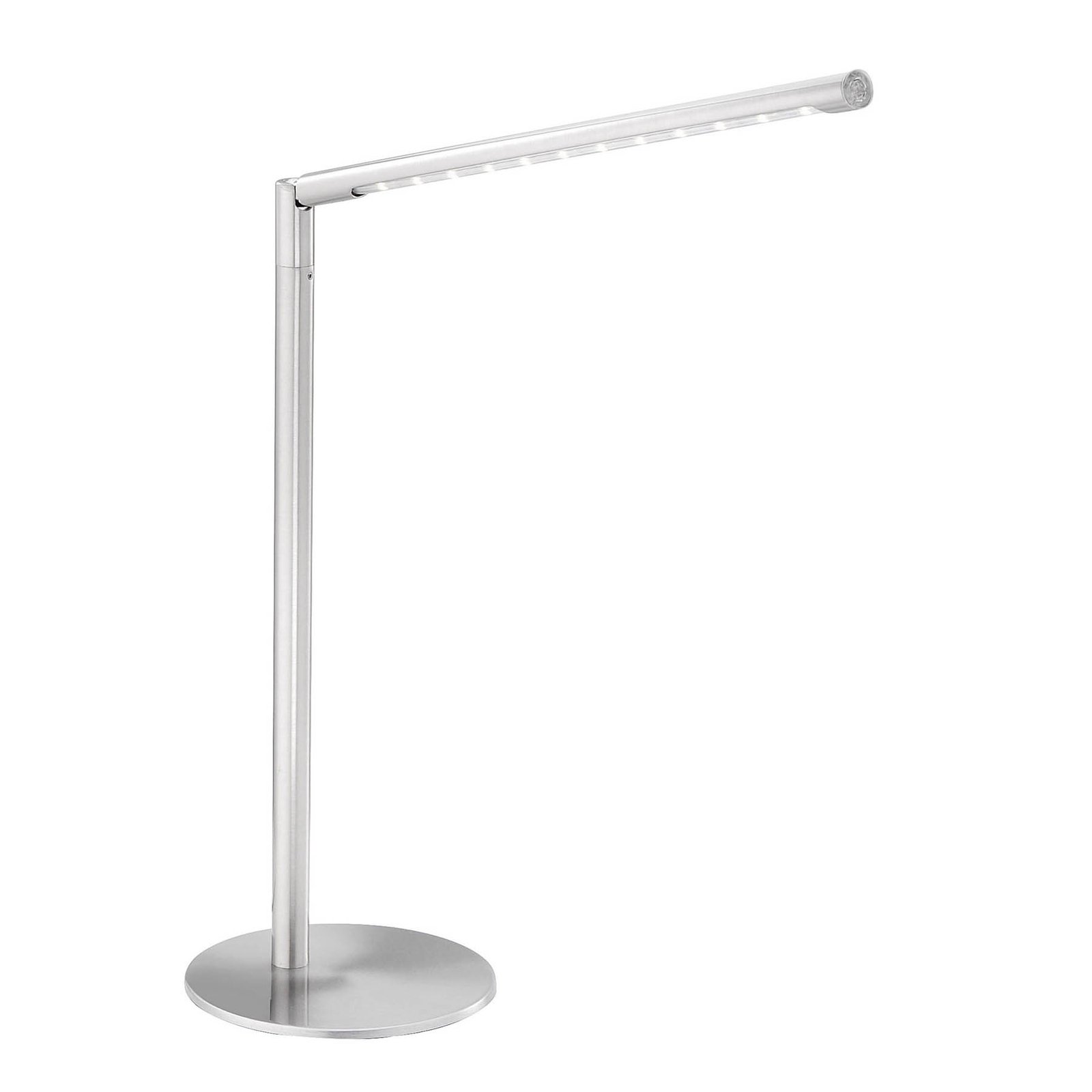 LED-bordslampa Dawda, dimbar, stål