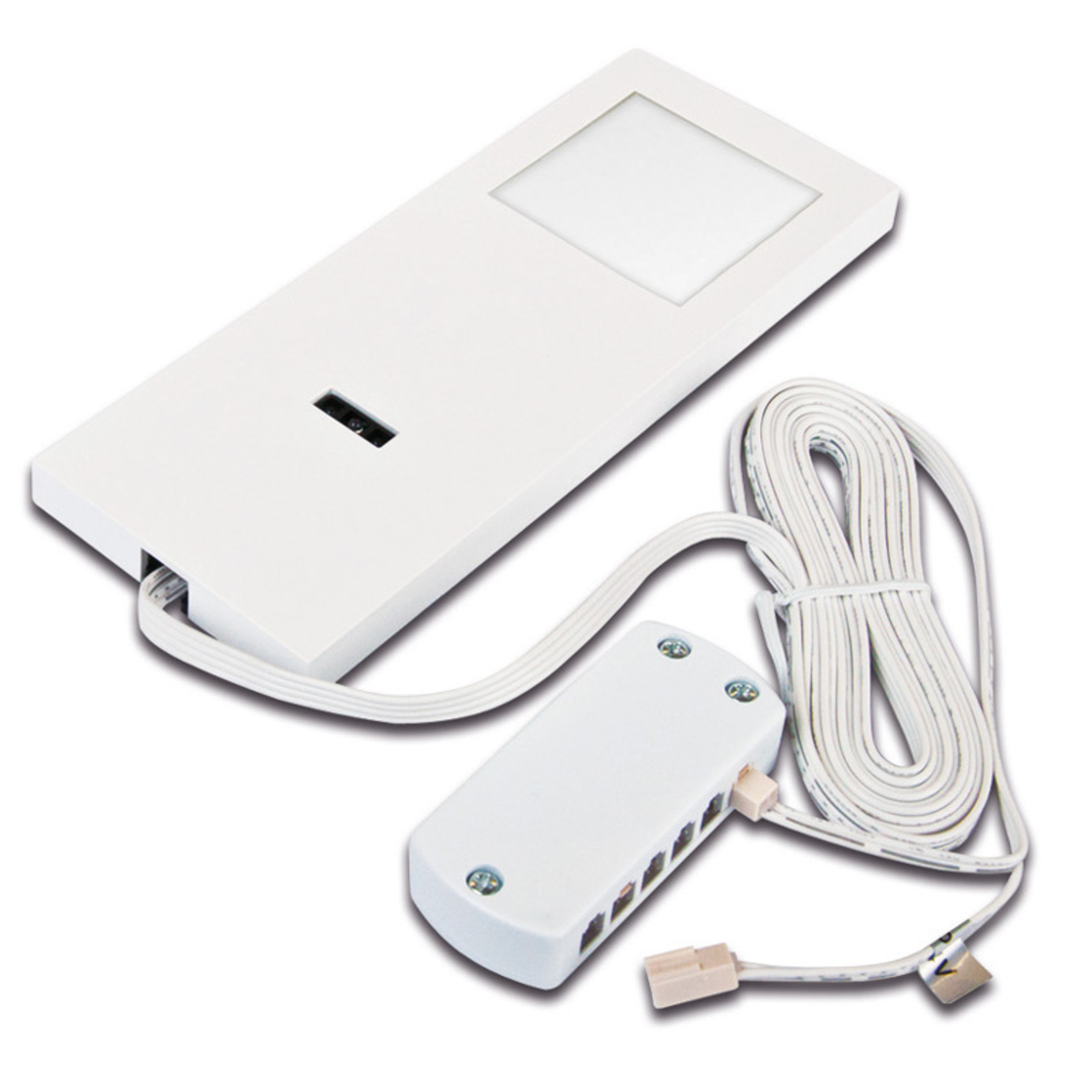 LED Slim-Pad F under-cabinet, dimmer 4,000 K white