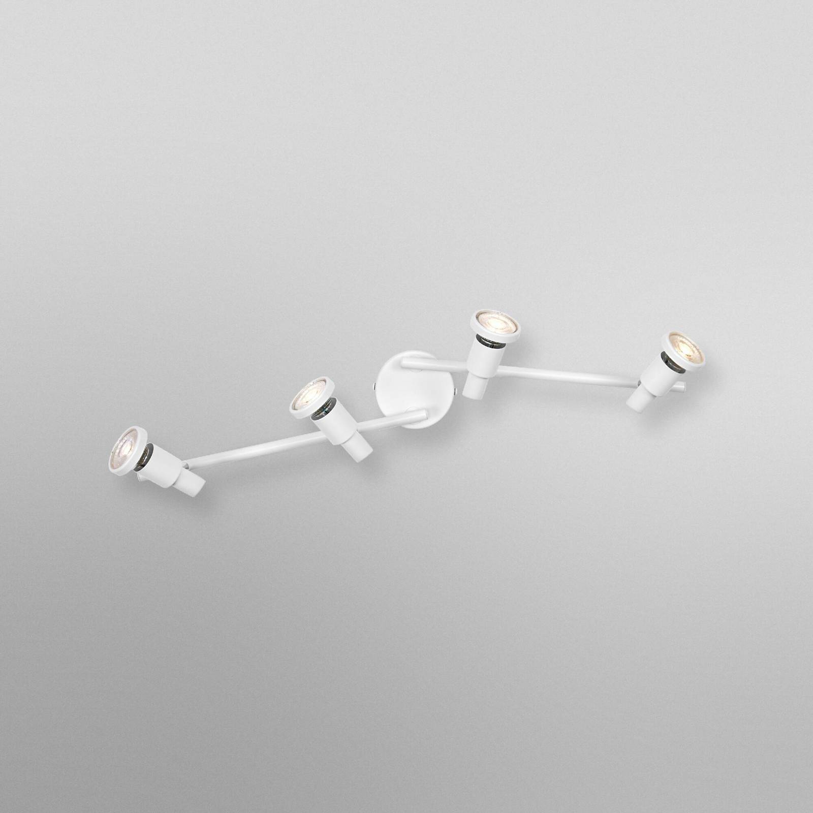 OSRAM Deckenstrahler, weiß, 4-flg., Metall, GU10-LED 927 dim günstig online kaufen