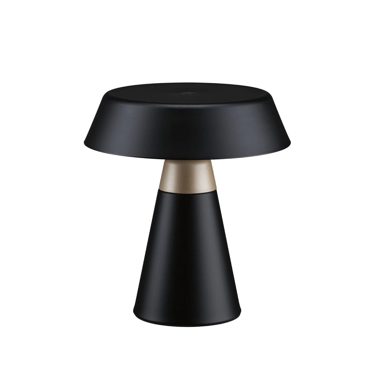 Stolová LED lampa Paulmann Lirox s akumulátorom, čierna/béžová, 20 cm, IP44