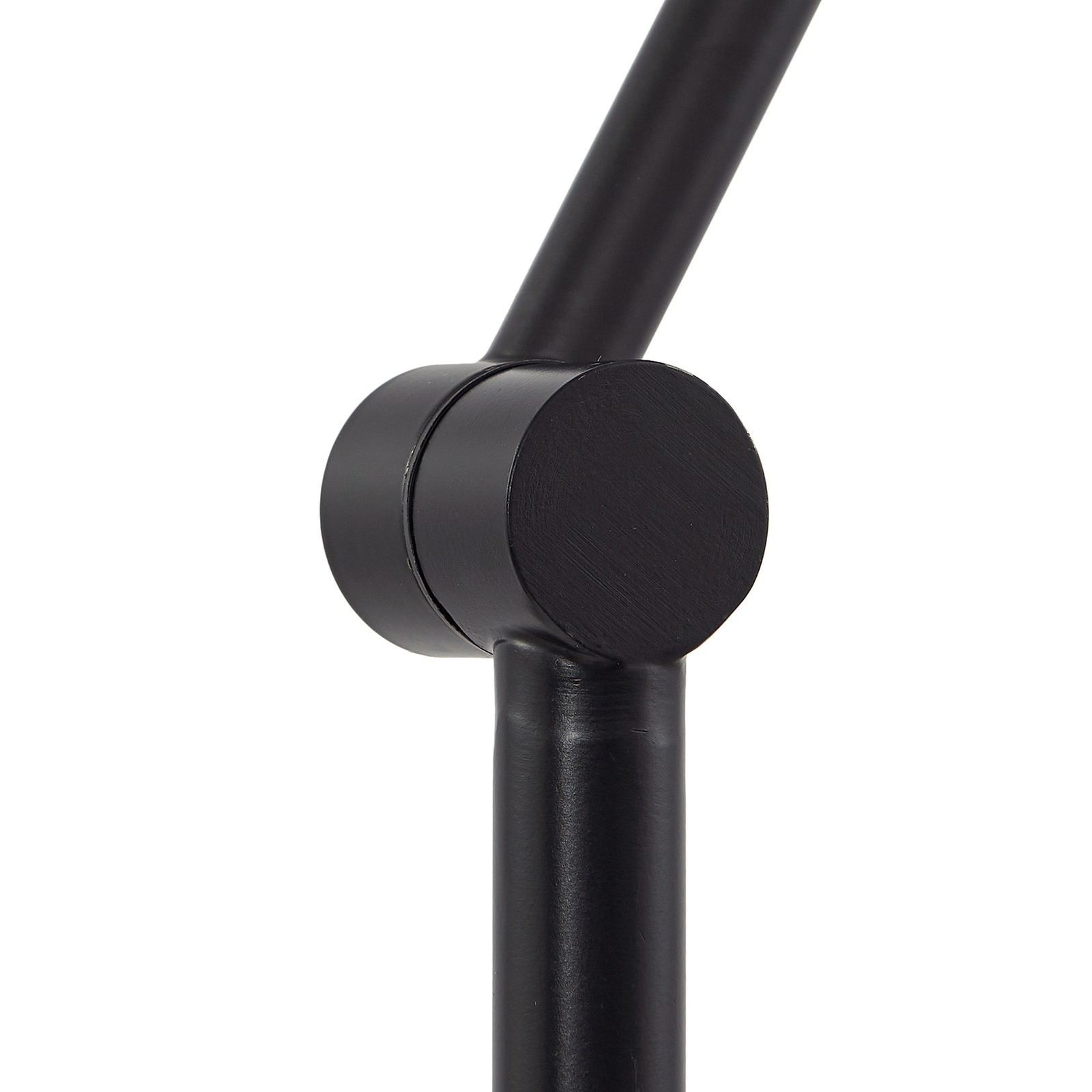 Lindby Corali floor lamp, black, metal, height 176.5cm