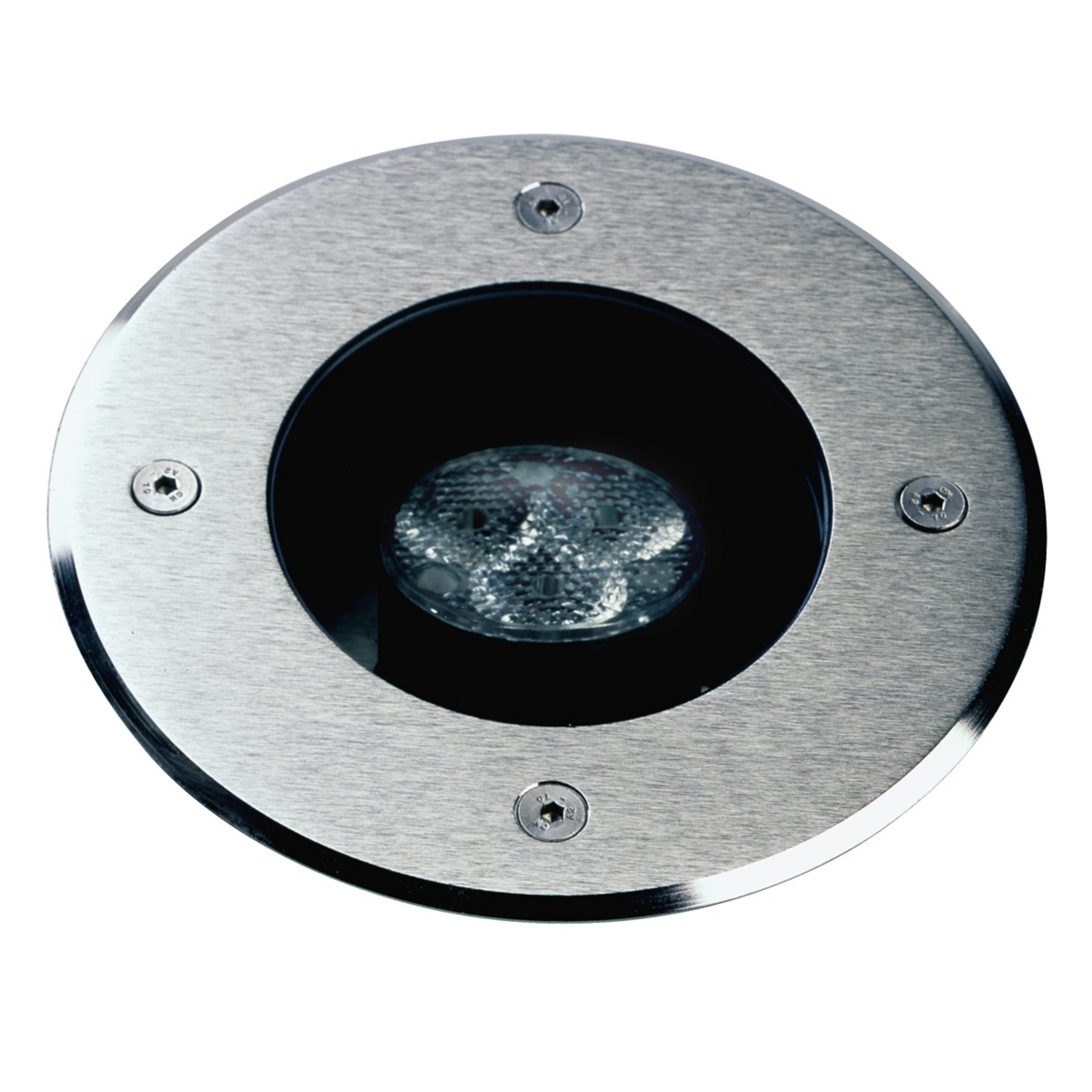 Spot encastrable dans le sol LED orientable Fabio, 3000K