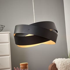 Lampada a sospensione rotonda Tornado