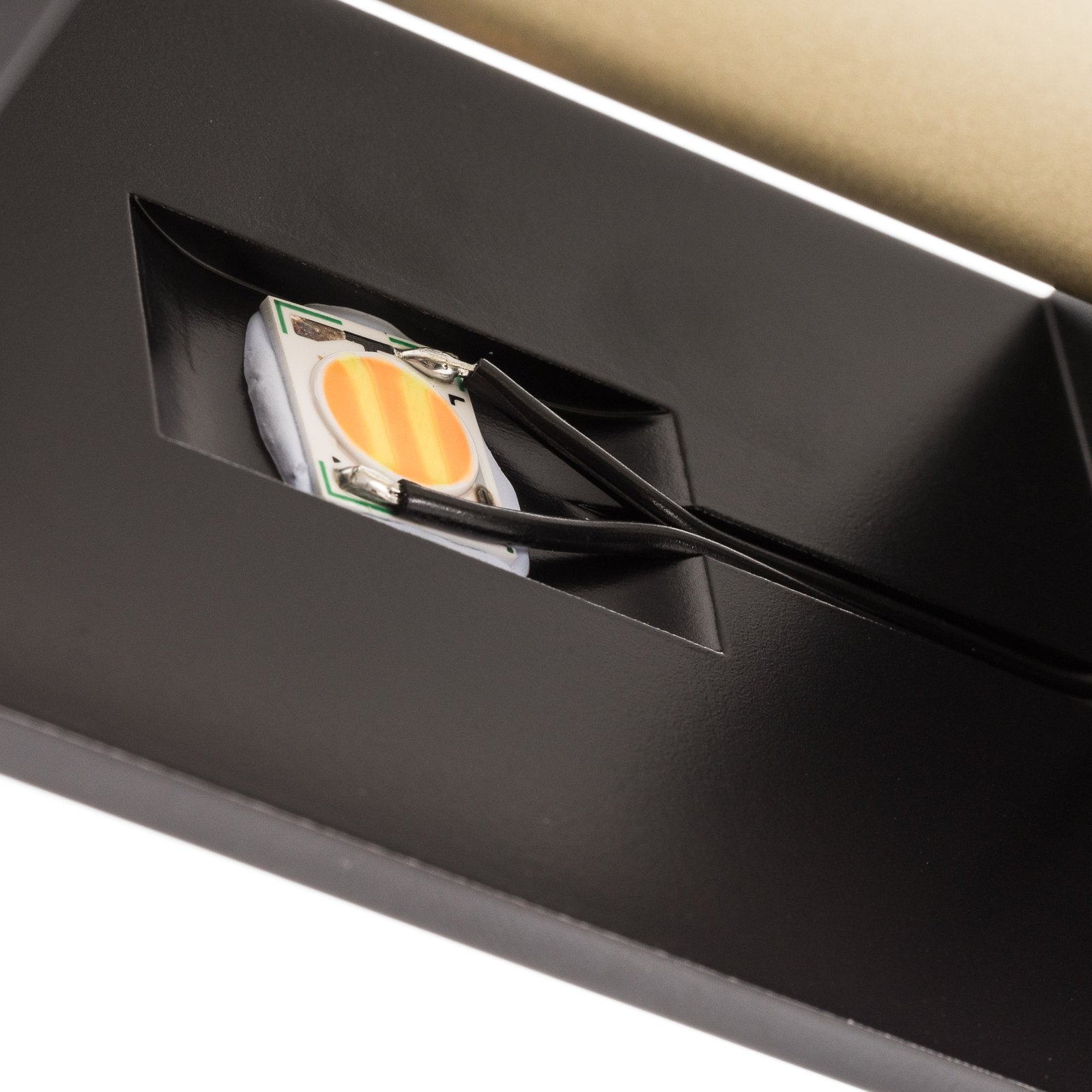 Logs In Aplique de Pared LED Dim-To-Warm Black/Brass - SLV