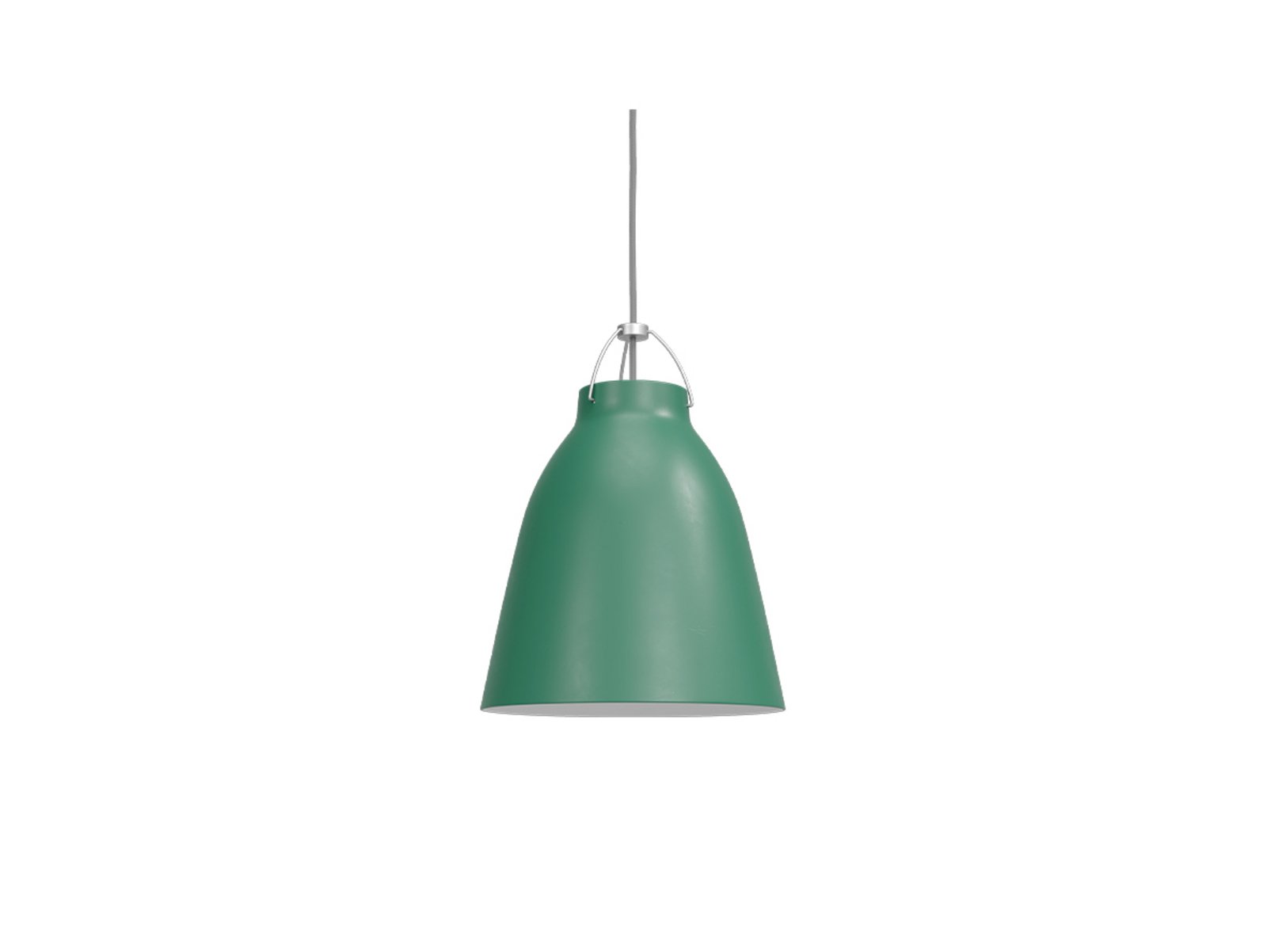 Caravaggio™ P2 Candeeiro Suspenso Matt Patina Verde - Fritz Hansen