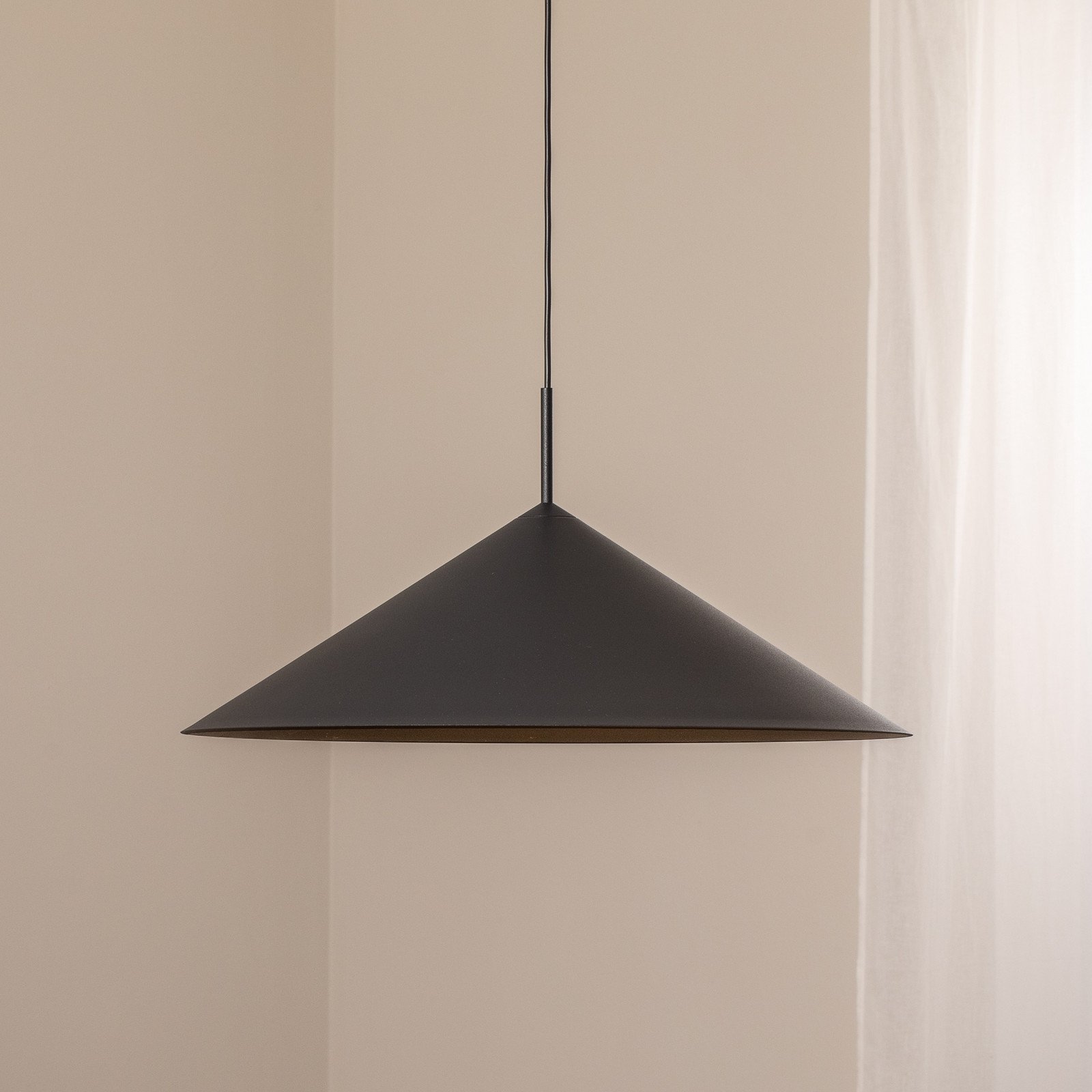 Eko-Light Lampă suspendată Capital negru 1 bec Ø 60 cm GX53 - Camera de zi / sufragerie - modern - Metal