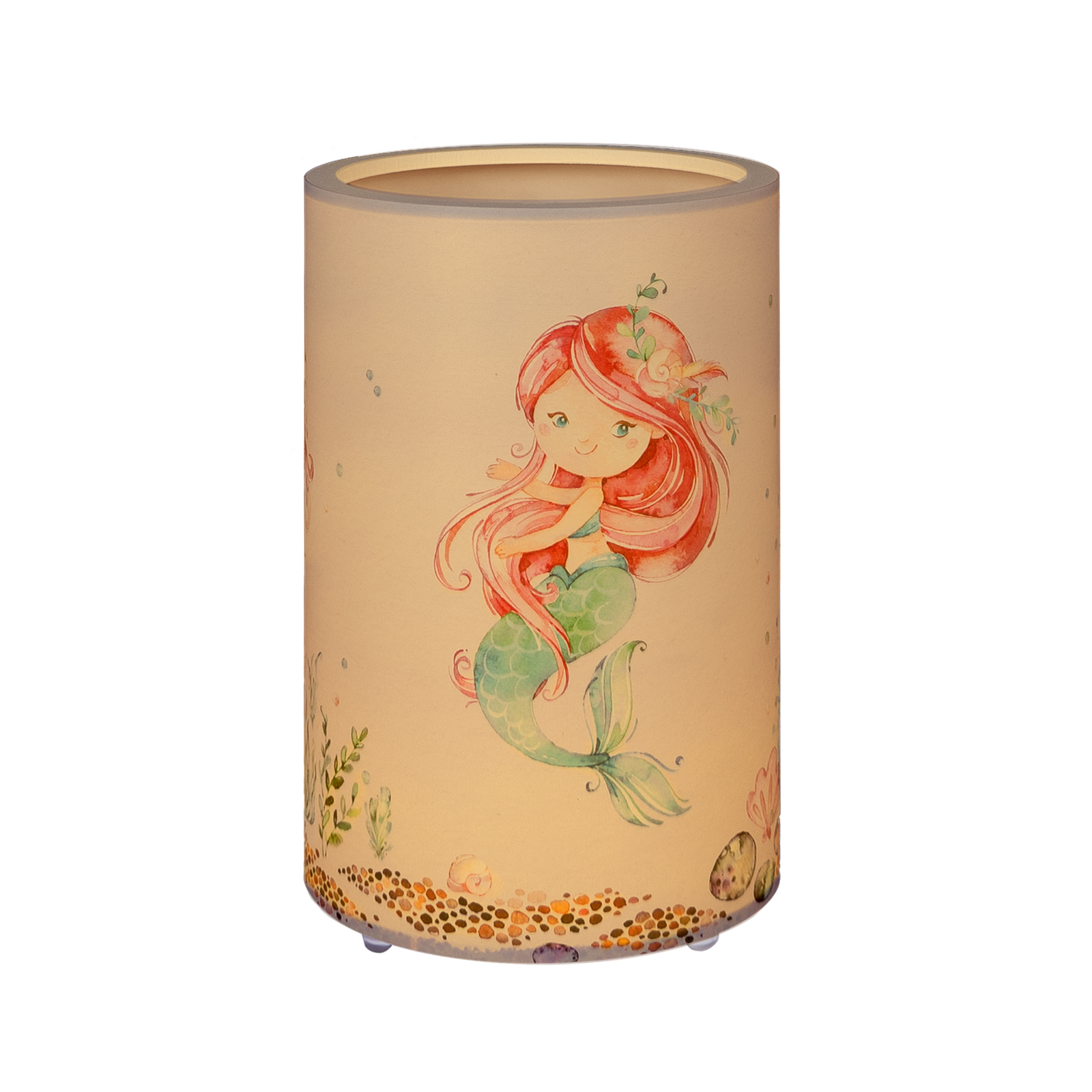 LED table lamp 25/15 Mara mermaid, colourful, dimmable