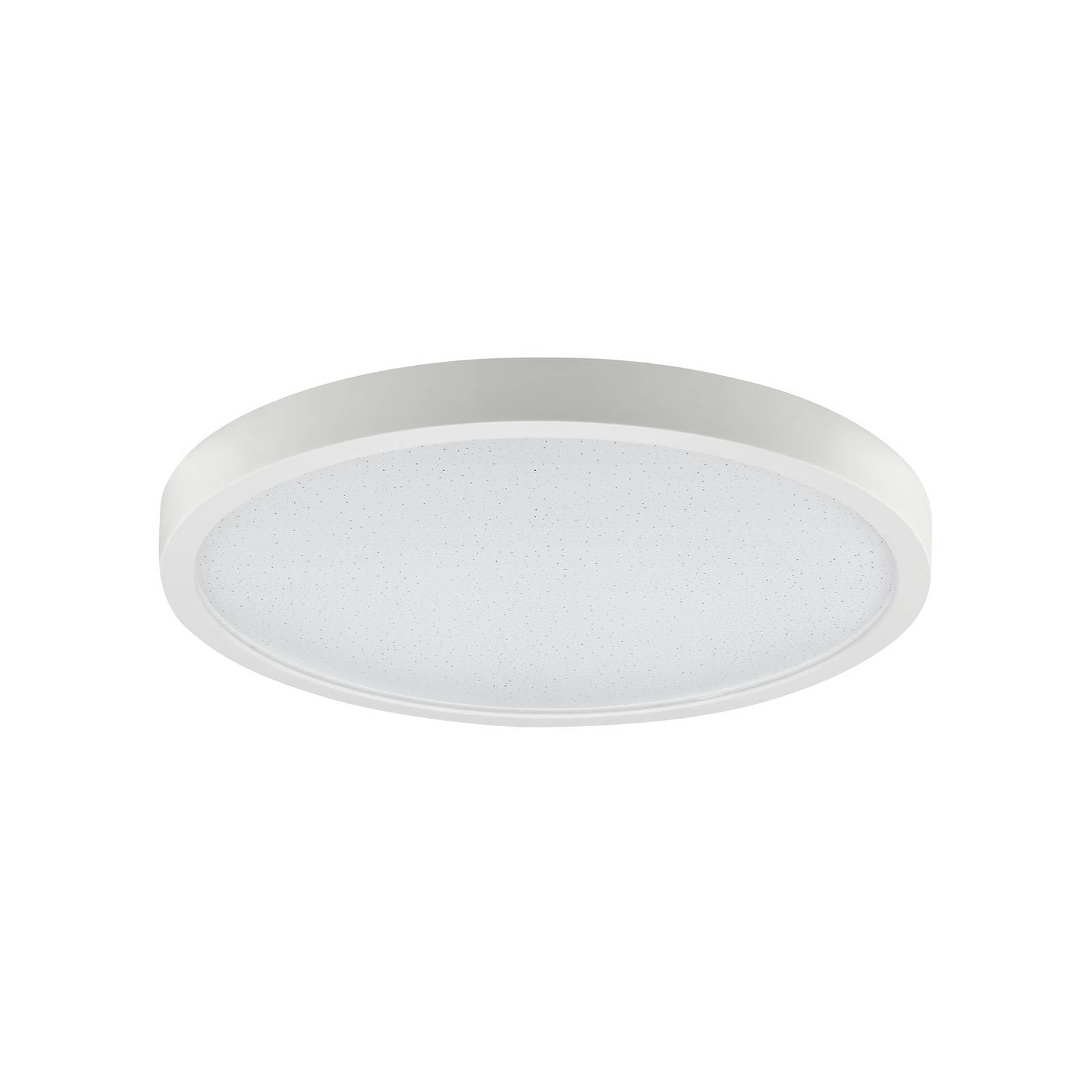 LED-Deckenleuchte Navara-Starry, weiß, Ø 27,5 cm, 4.000 K