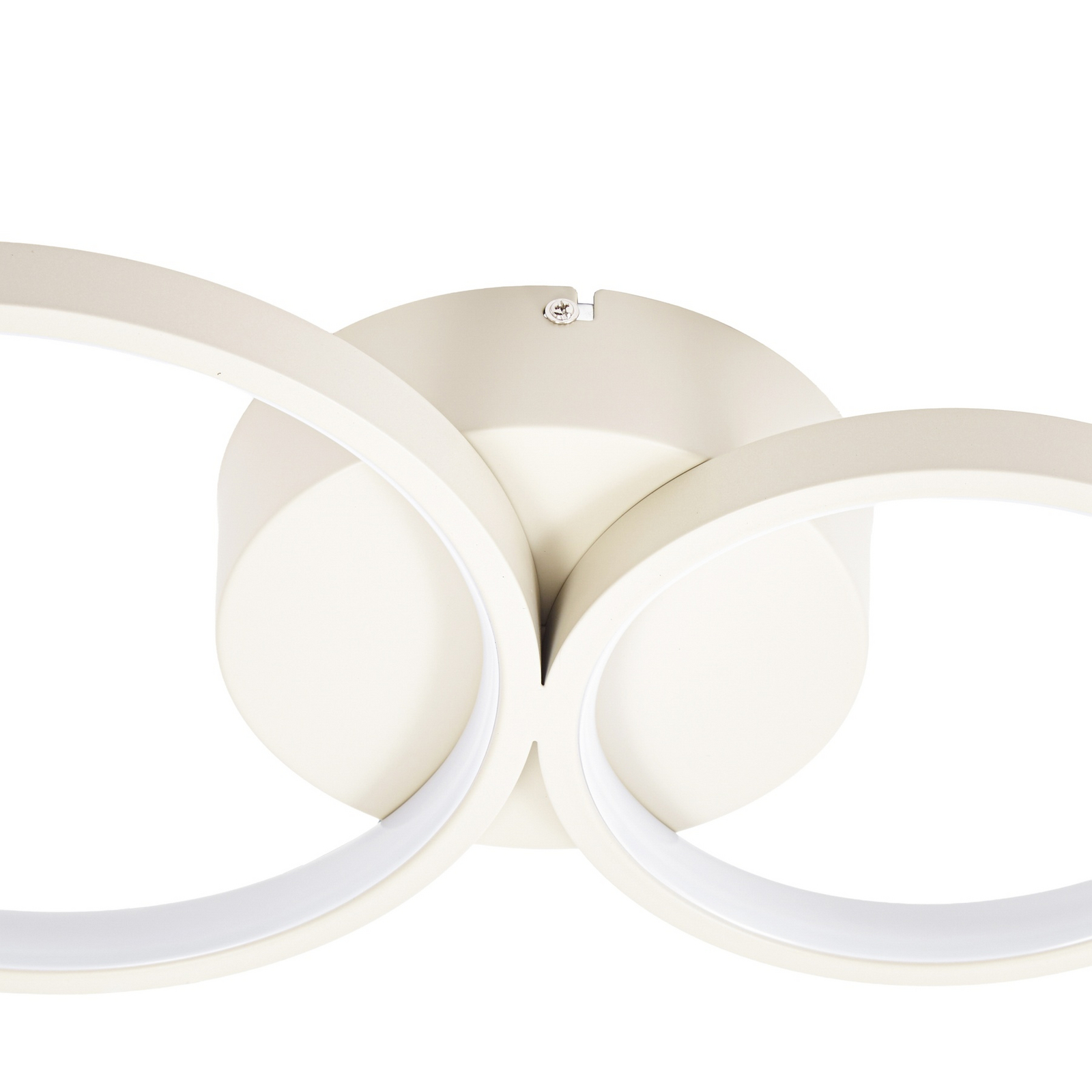 Evengeline LED ceiling lamp, beige, aluminium, length 88 cm – Lindby Evengeline LED ceiling lamp, beige, aluminium, length 88 cm – Lindby