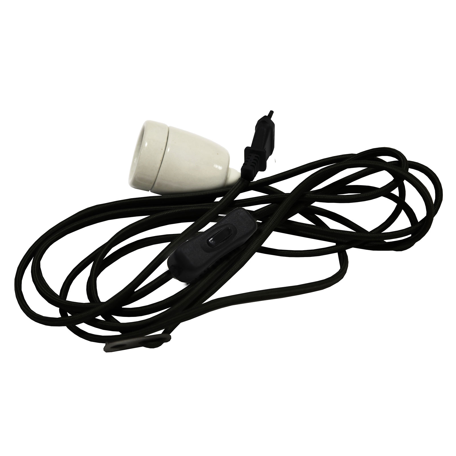 E27-Fassung Glaze mit Kabel