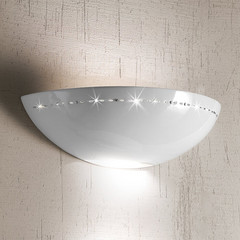 Czarująca lampa ścienna Laurentia, 39 cm