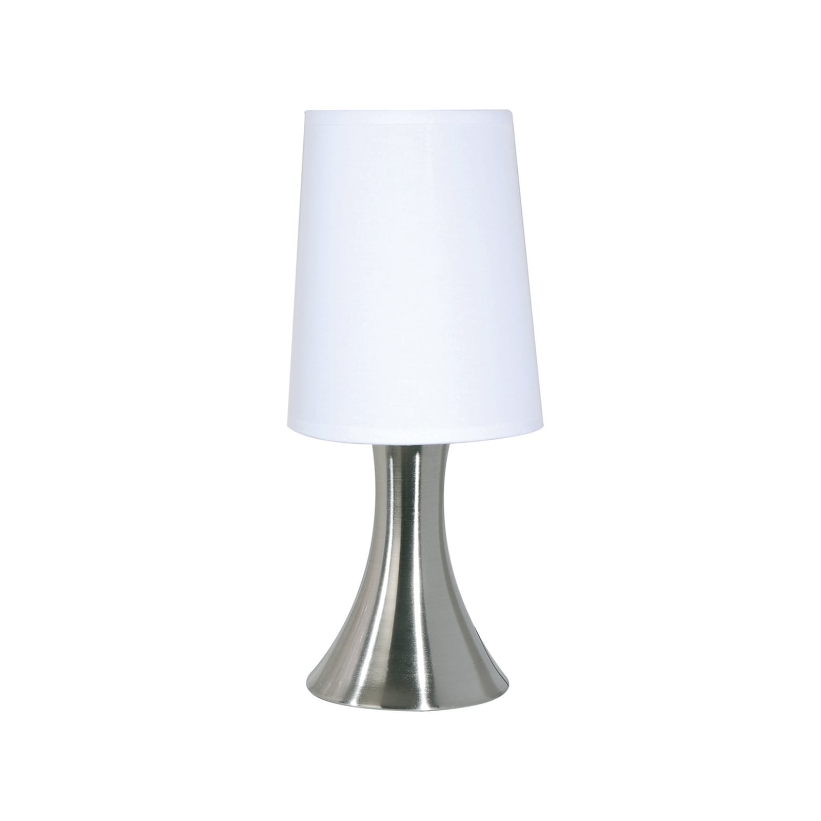 Stolní lampa Tilt, hliník/bílá, výška 31 cm – COREP SAS