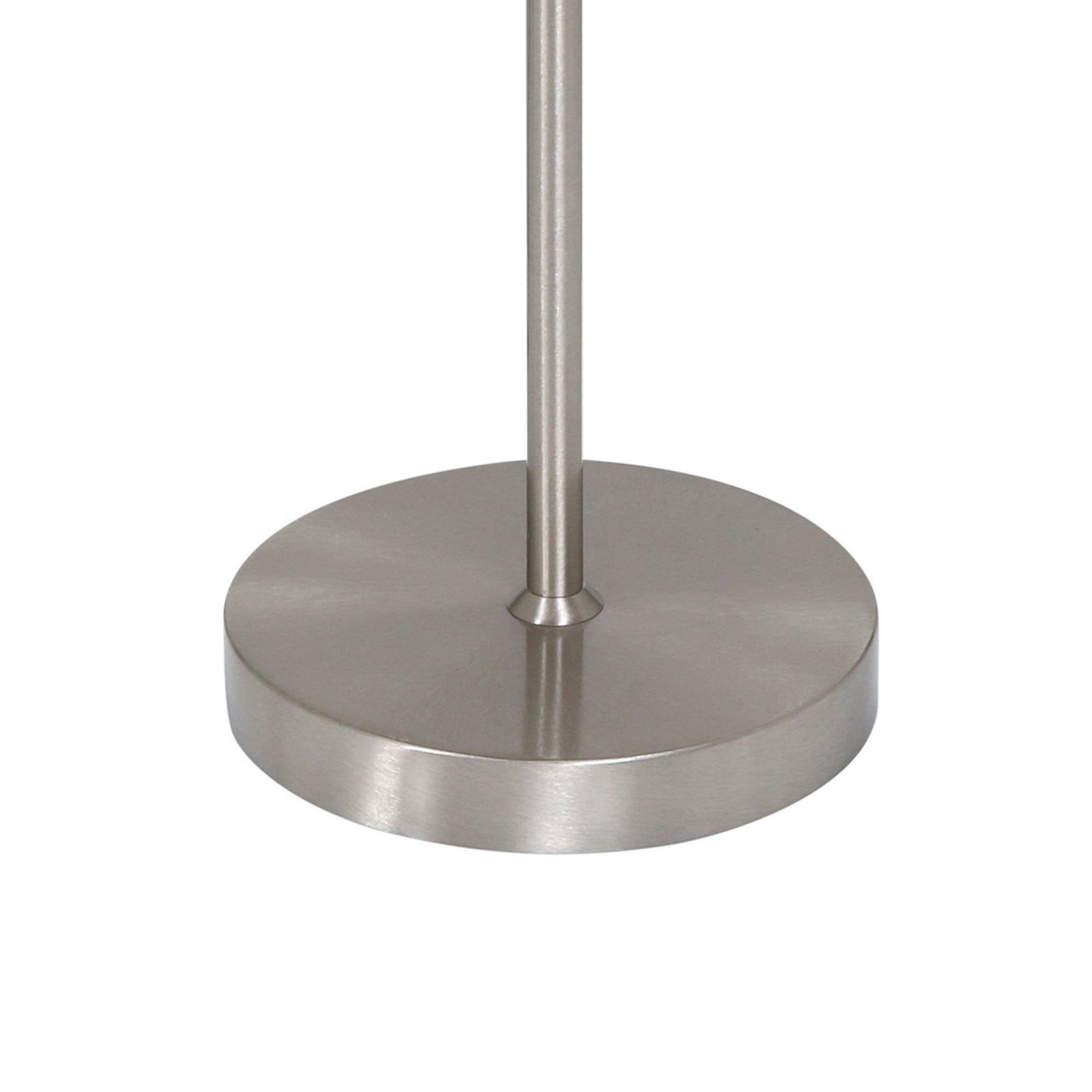 Mexlite Lampa de masă Noor oțel/velur argintiu înălțime 50 cm E27 - Camera de zi / sufragerie - gri metalizat argintiu