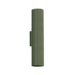 ALORA fali lámpa Magasság 30 cm olajzöld fém 2 x GU10 - SOLLUX