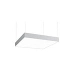 BRUMBERG LED privjesak Biro Square, DALI dimable, srebro, 3000K