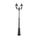 Modena 2 Venkovní Parková Lampa Wide pro Concrete Anchor Black - Norlys