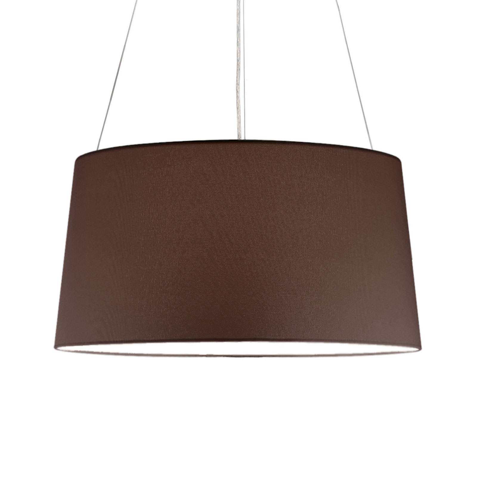 Kundalini Tripod hanging light, mocca, for Bedroom, fabric, E27, 77 W, energy efficiency: A++, H: 28 cm