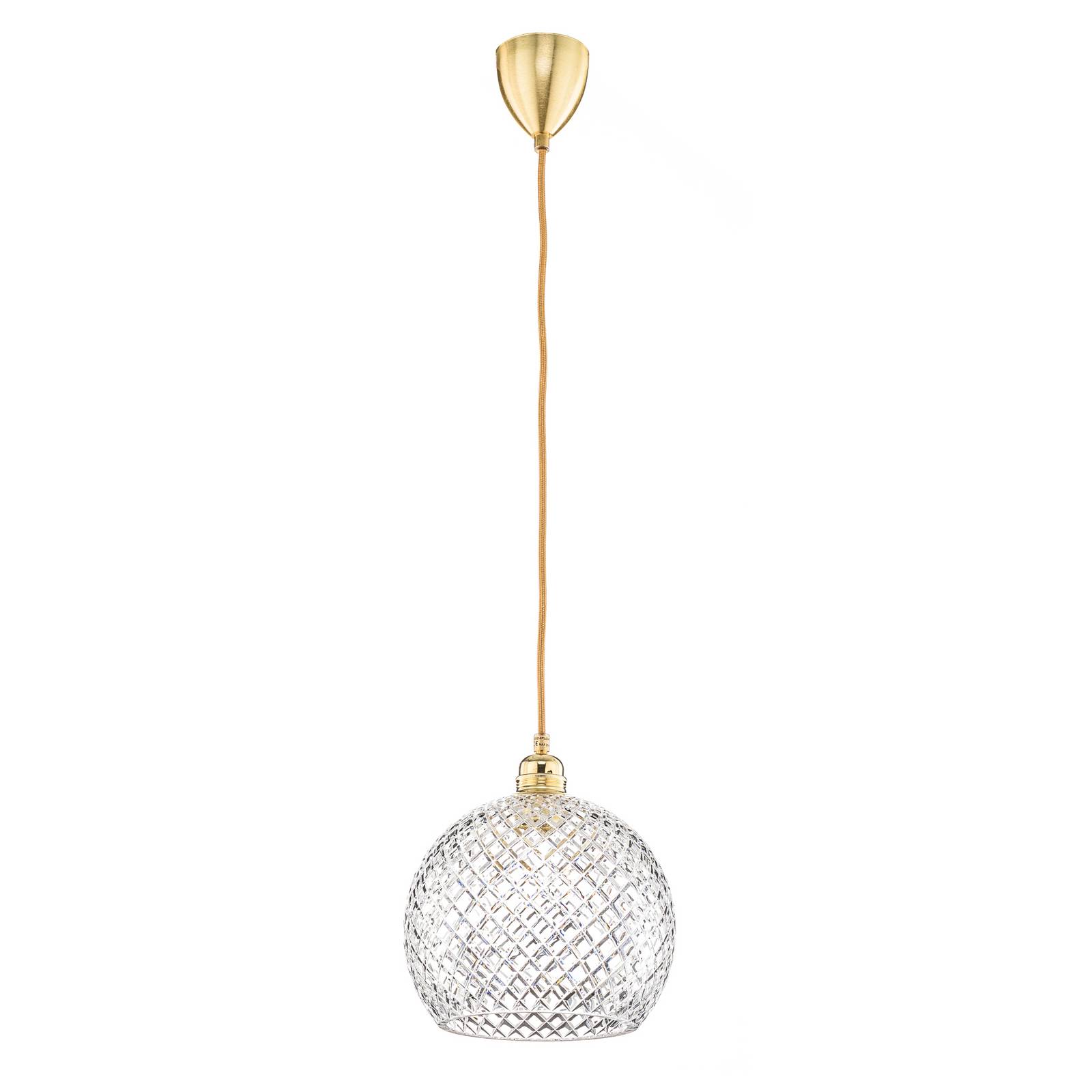 EBB & Flow Glass Pendant Light - Living / Dining Room - Hanging Light - dimmable - Scandinavian - Clear