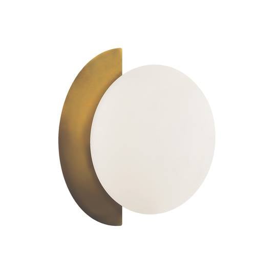 Darcy wall light, gold-coloured | Lights.co.uk