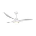Alesund LED fan with a remote control, white