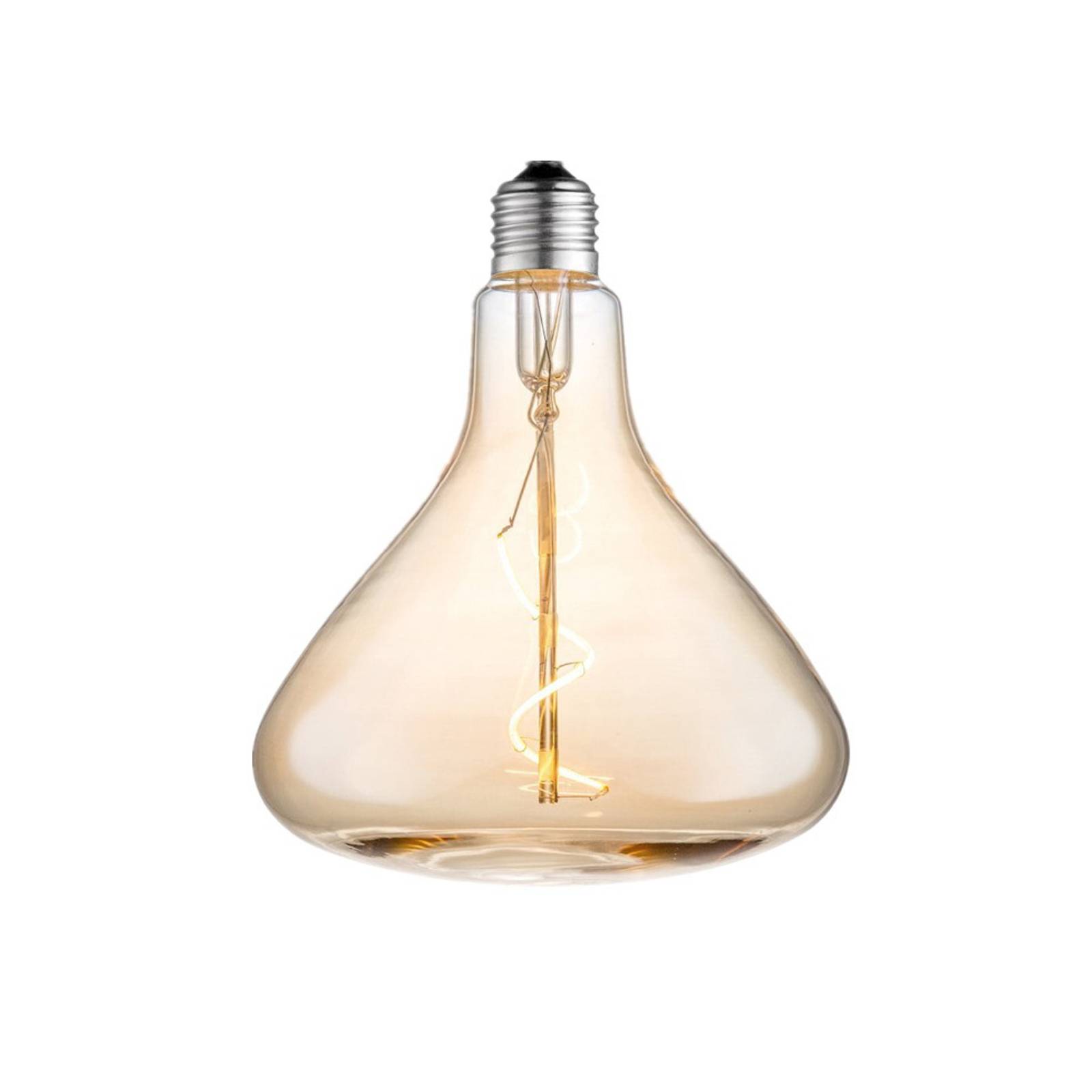 Lucande ampoule LED E27 Ø 14cm 4 W 2 700 K ambrée