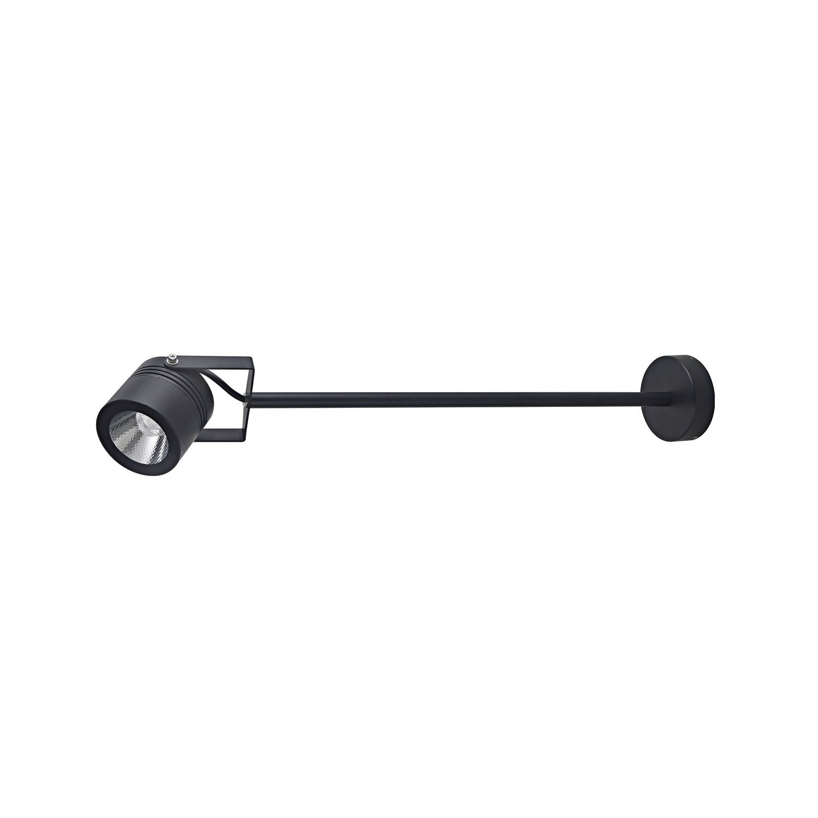 LED-Außenwandstrahler 5012 schwarz Alu Glas 68 cm