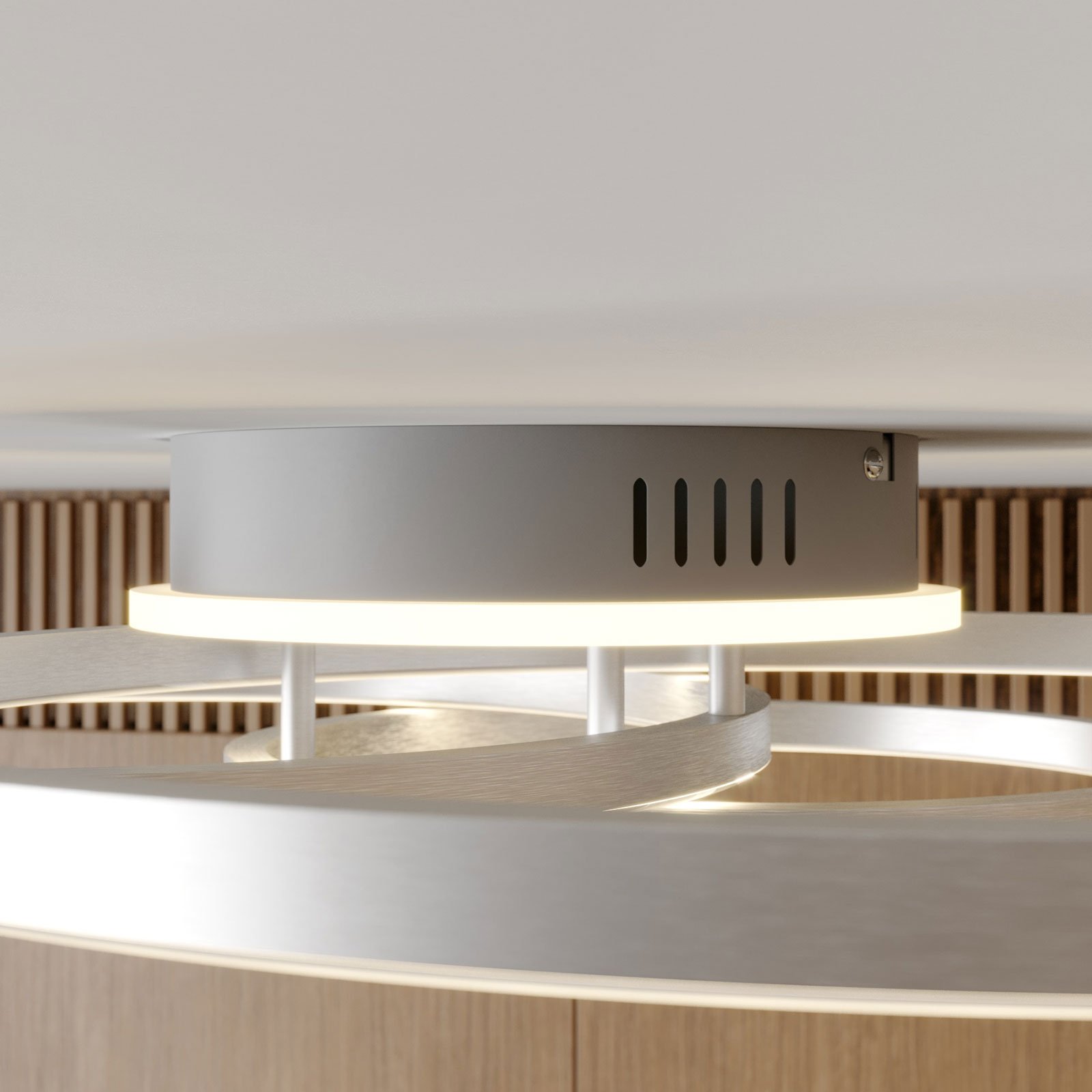 Tula loftlampe Smart Home nikkel - Lindby