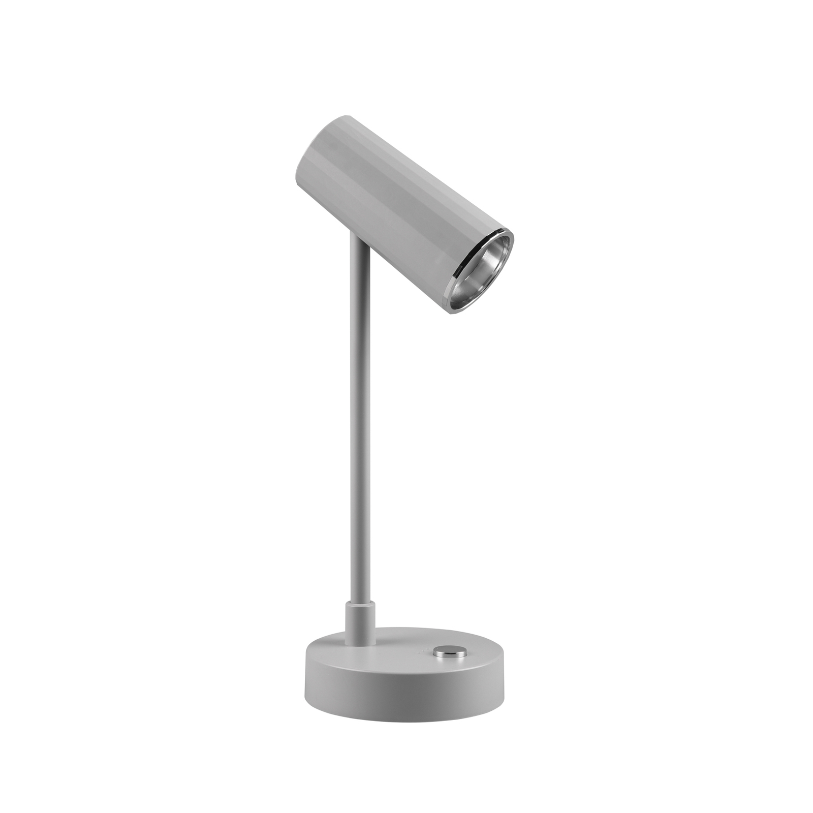 Lámpara de mesa LED Lenny CCT con batería, gris