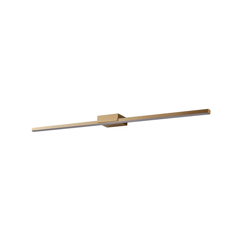 Lucande LED-spejllampe Kivana, kobber, metal, 90 cm, IP44