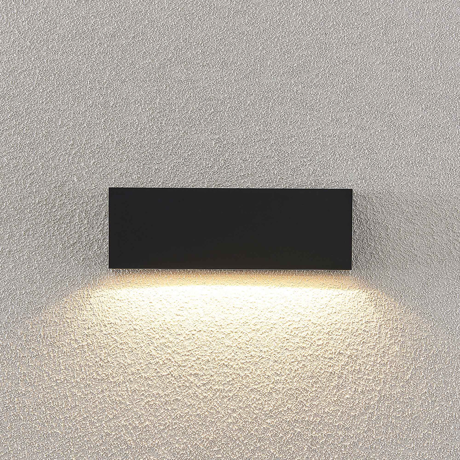 Lindby Jarte LED-Außenwandleuchte, 24 cm down