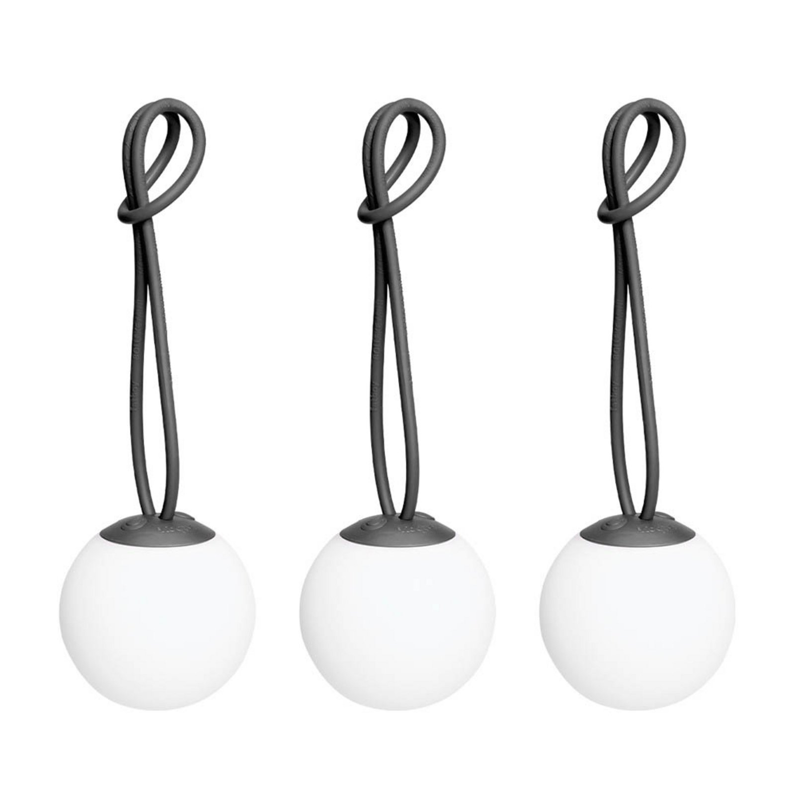 Bolleke Portable Suspension Mini Set (3pcs.) IP55 Anthracite - Fatboy®