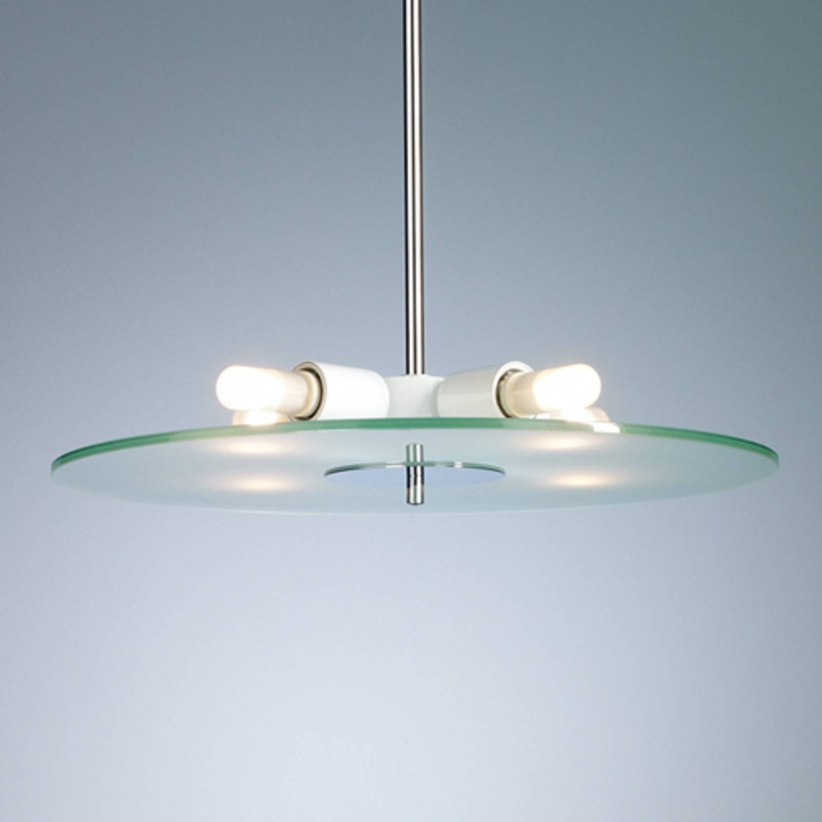 Lampa wisząca DION ze szkła, 50 cm