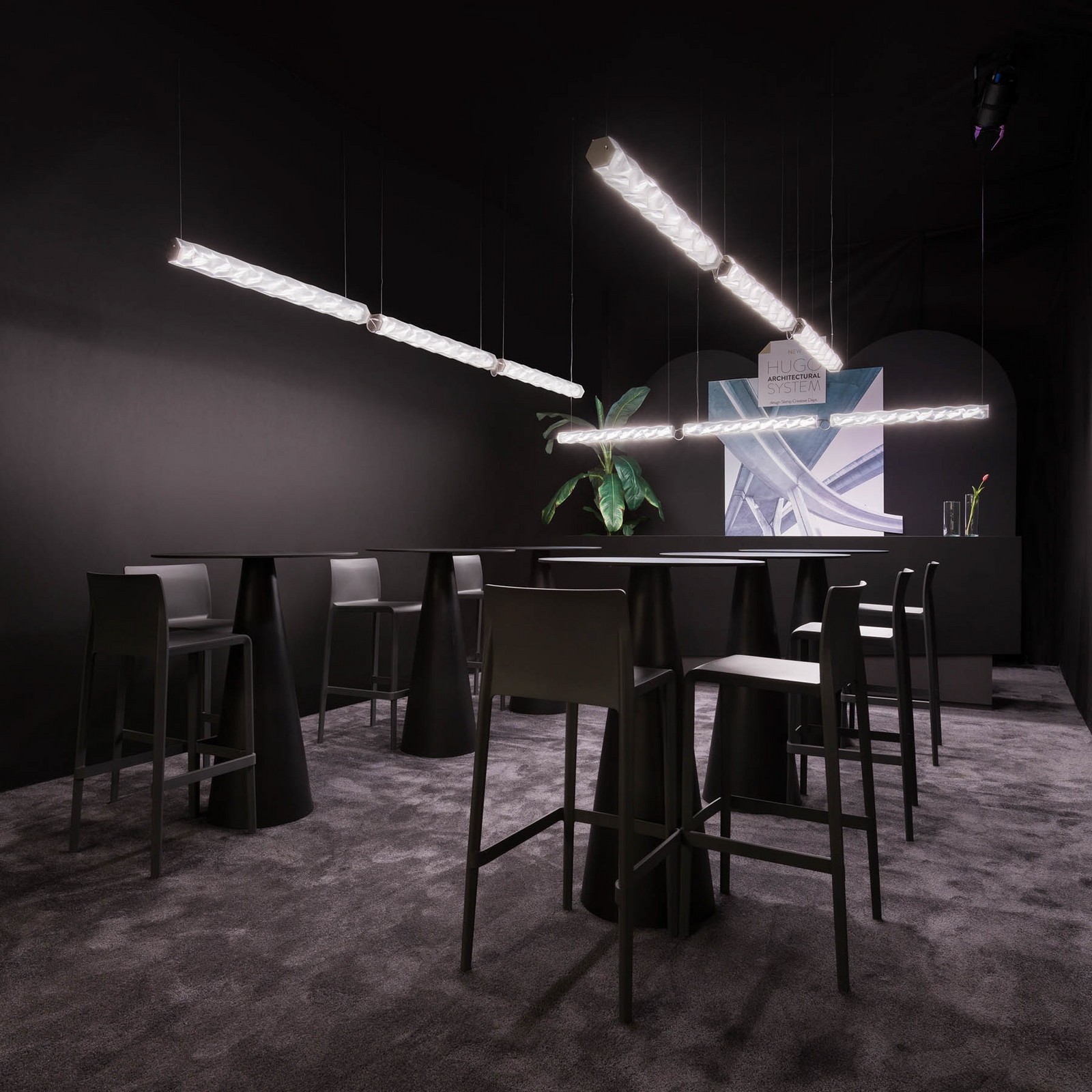 Slamp Hugo Prisma 24V LED luminária suspensa de design