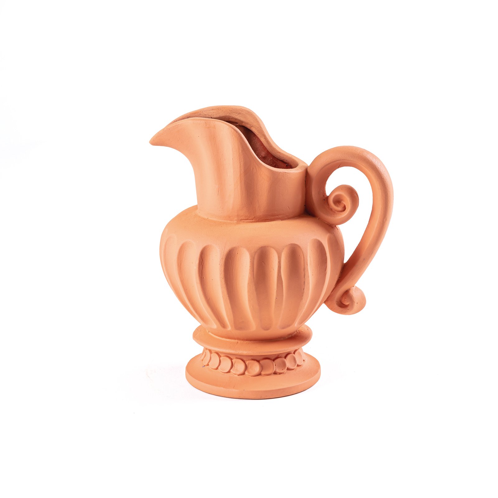 SELETTI Magna Graecia Jarrón Caraffa, altura 33 cm, terracota