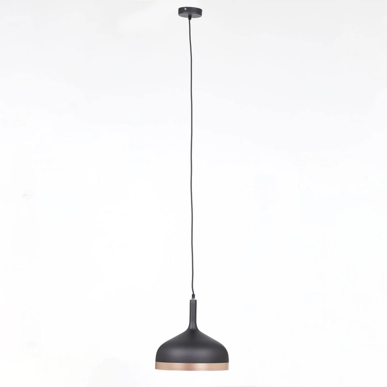 Lampada a sospensione Embla in nero