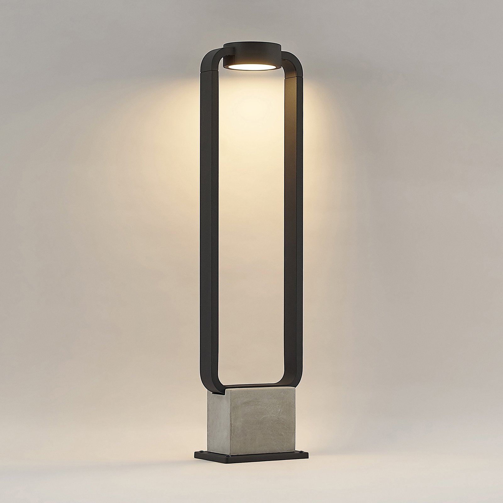 Lucande Belna słupek oświetleniowy LED, 70 cm