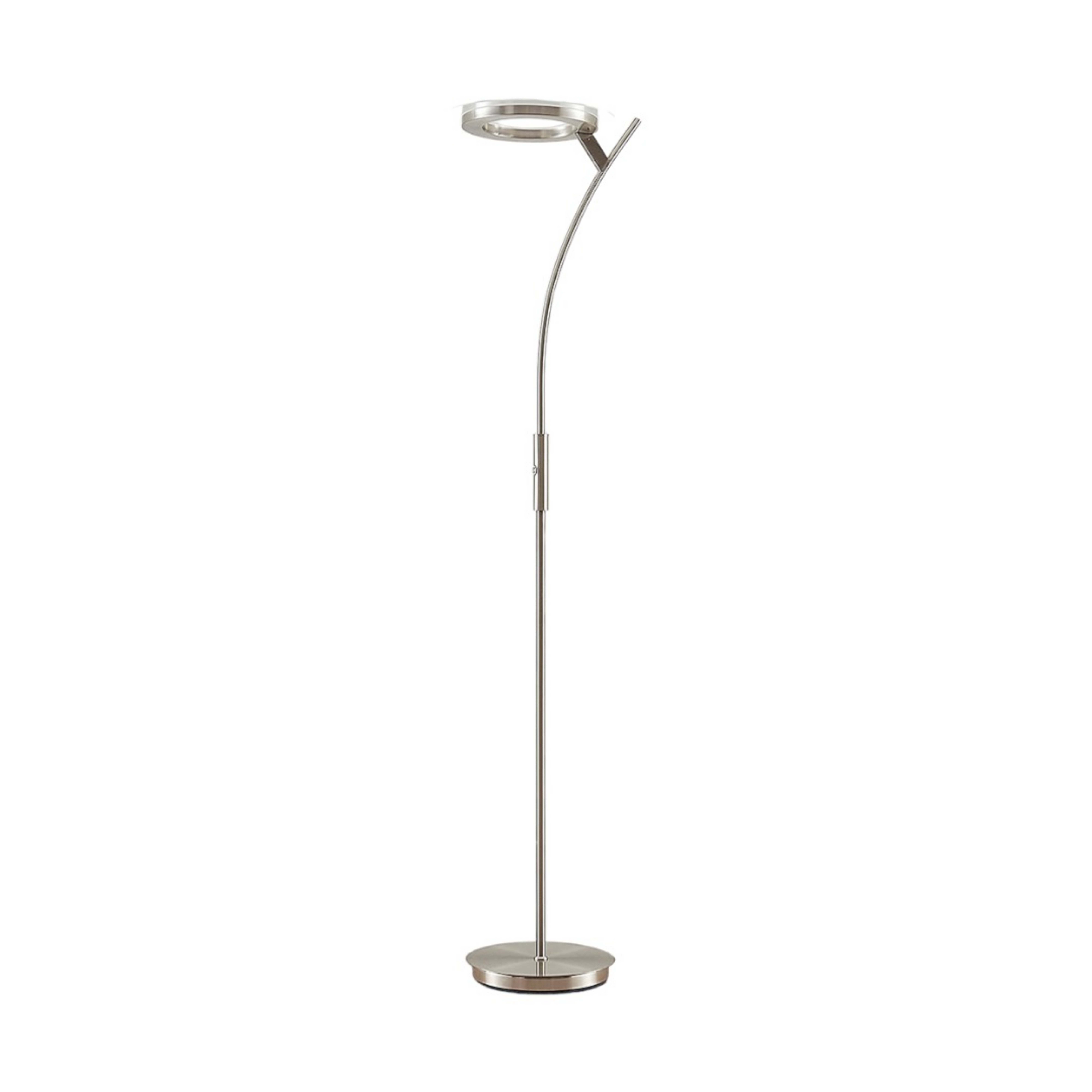Darion Vloerlamp Nickel - Lindby