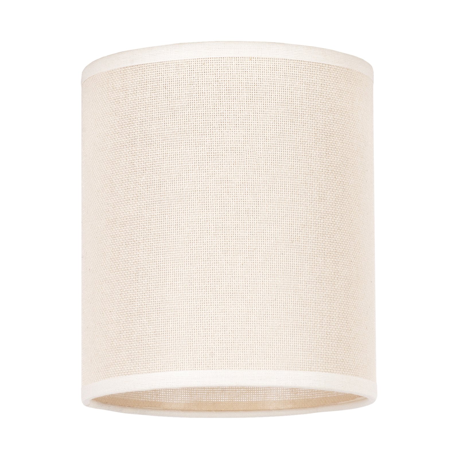 Roller lampshade, beige, Ø 13 cm, height 15 cm