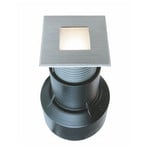 LED-golvinbyggnadslampa Basic Square IP67 3 000 K