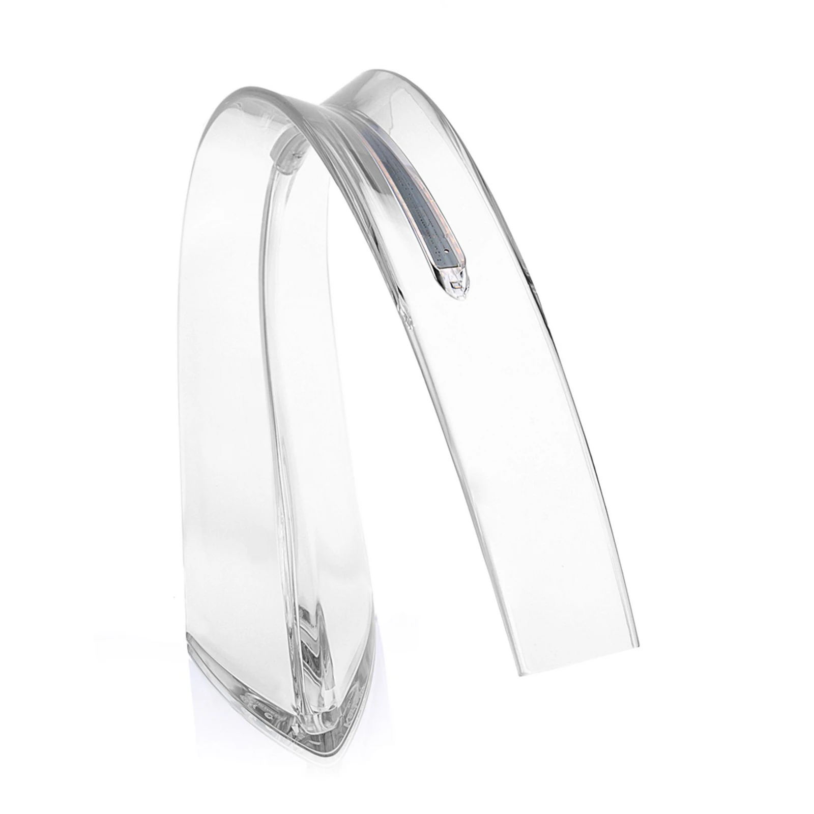 Kartell LED-pöytävalaisin Taj, läpinäkyvä, 62 cm, muovi