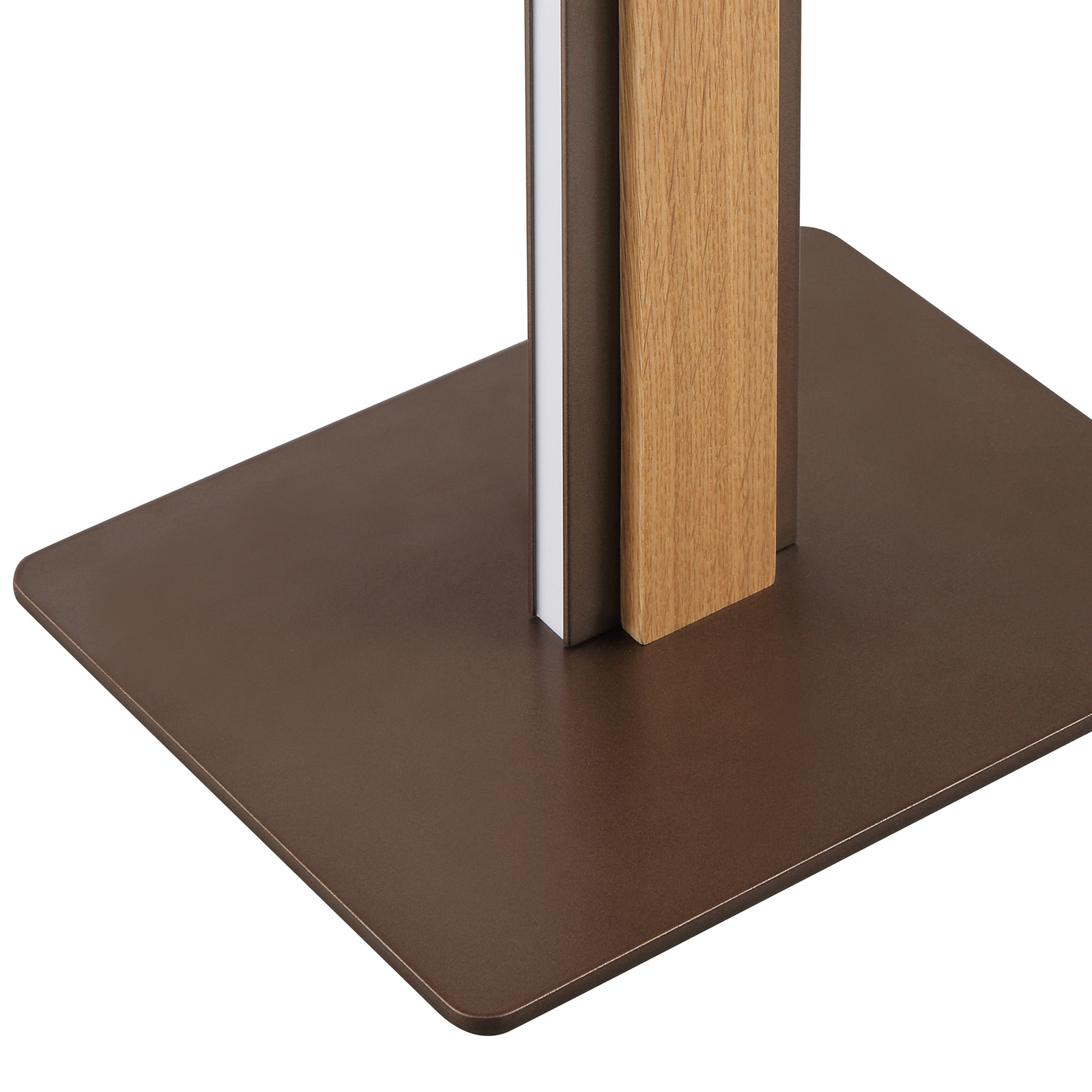 LED-stoječa svetilka Arviso, v barvi lesa, hrast, višina 142 cm, CCT LED-stoječa svetilka Arviso, v barvi lesa, hrast, višina 142 cm, CCT