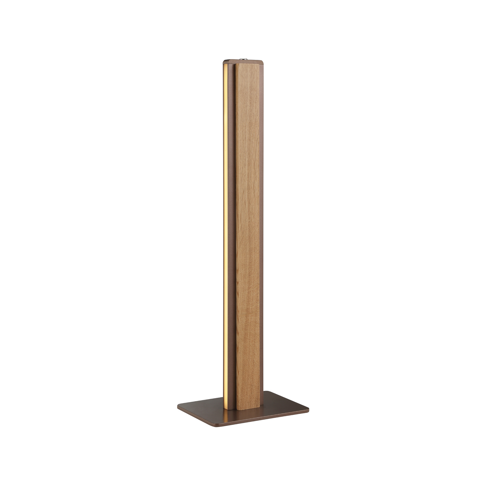 Arviso LED stolna lampa, efekt drva, hrast, visina 51 cm, CCT Arviso LED stolna lampa, efekt drva, hrast, visina 51 cm, CCT