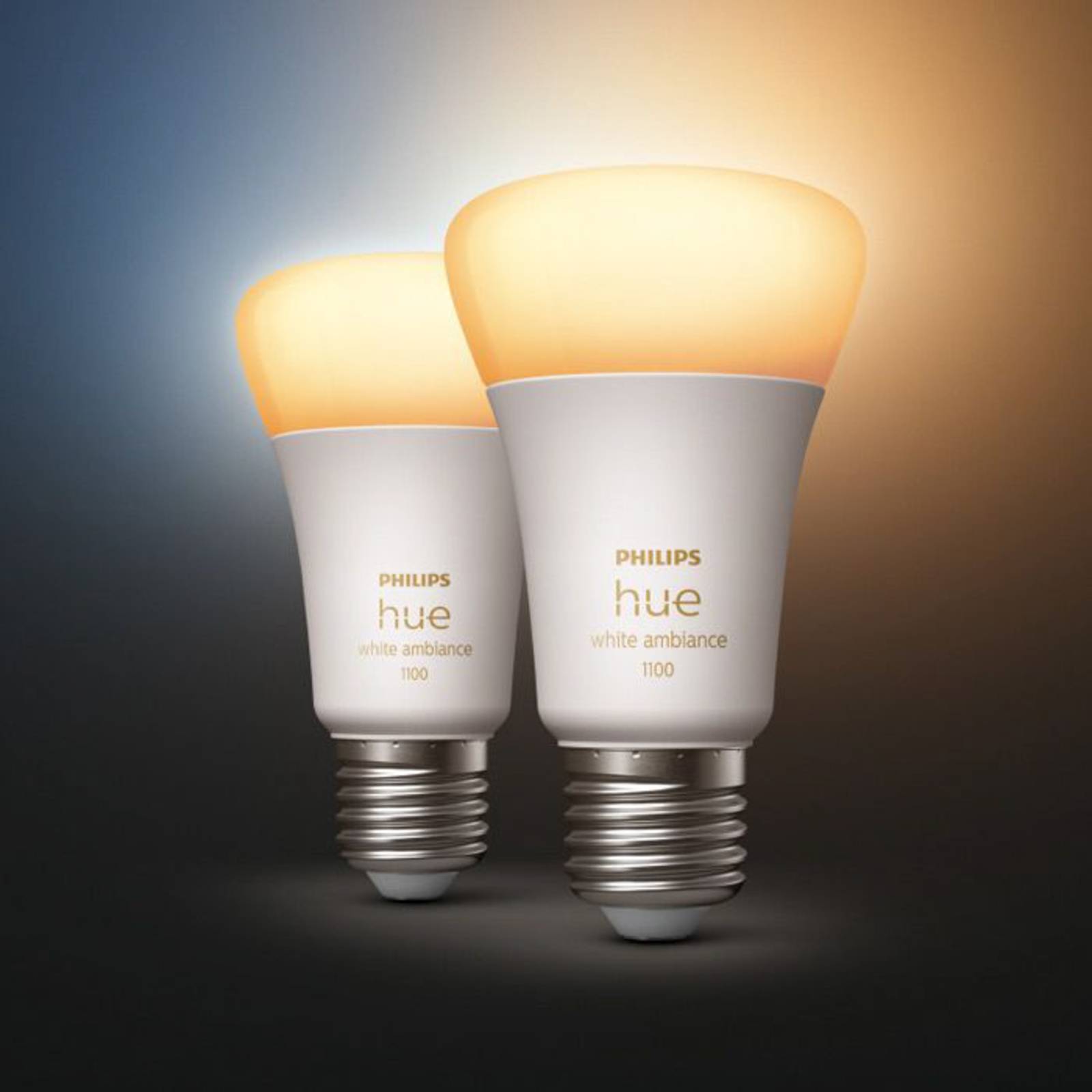 Philips Hue White Ambiance E27 8W żarówka LED 2szt