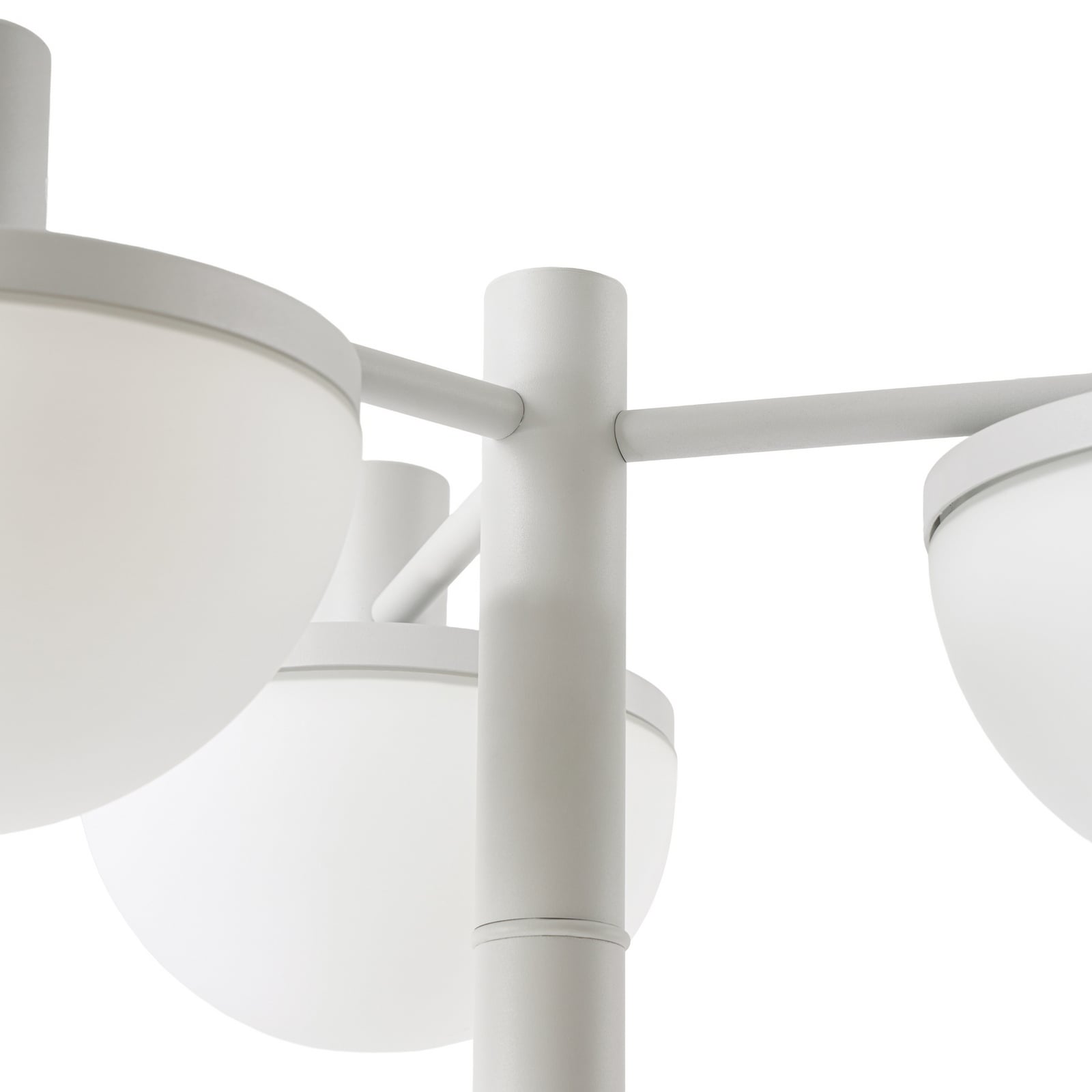 Toras LED-utomhuslampa, CCT, dimbar, ljusgrå, 3 lampor – Lucande