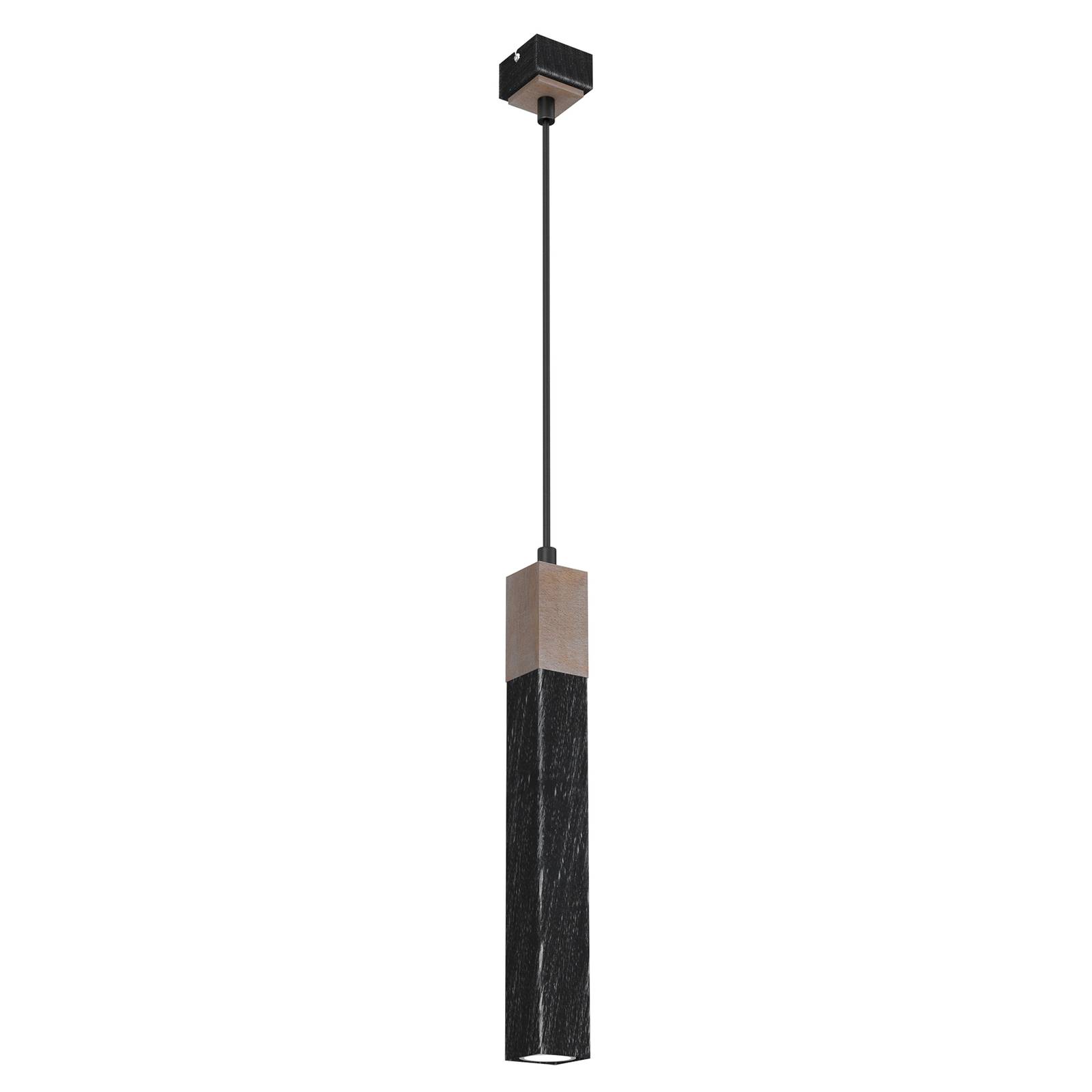 Stag suspension à une lampe noir/brun