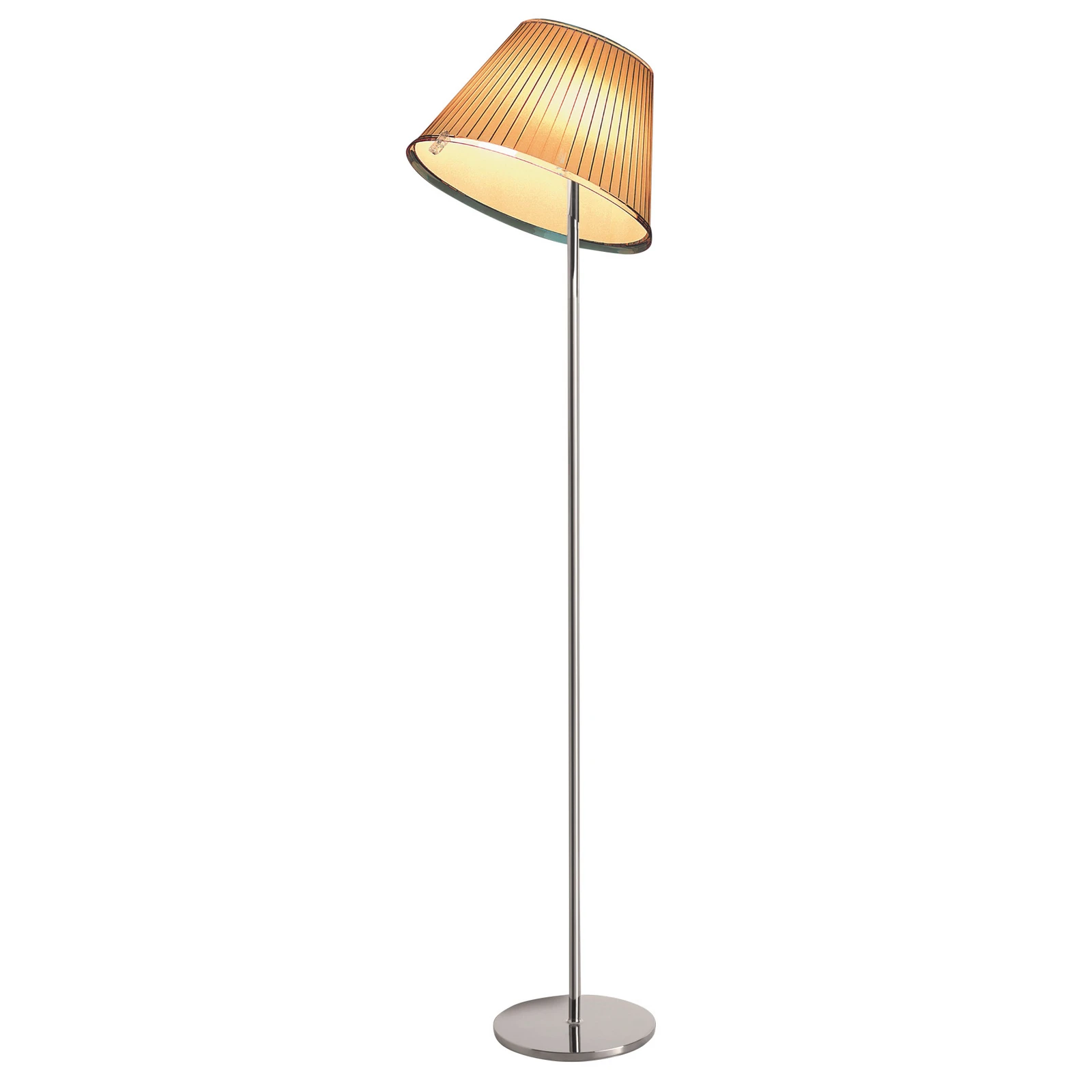 Artemide Choose Stehleuchte pergament/chrom
