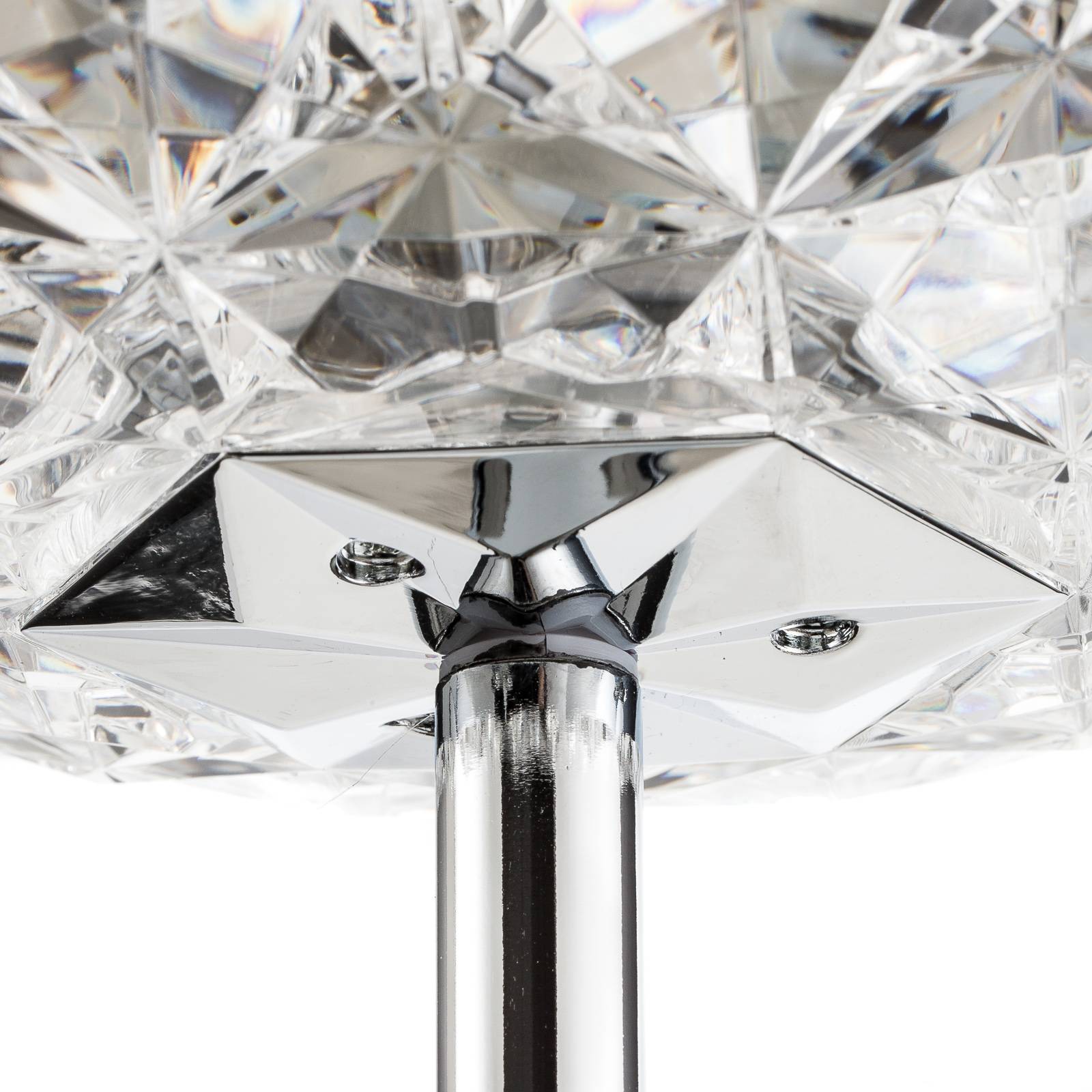 Kartell Planet lampa stojąca LED 160cm kryształowa