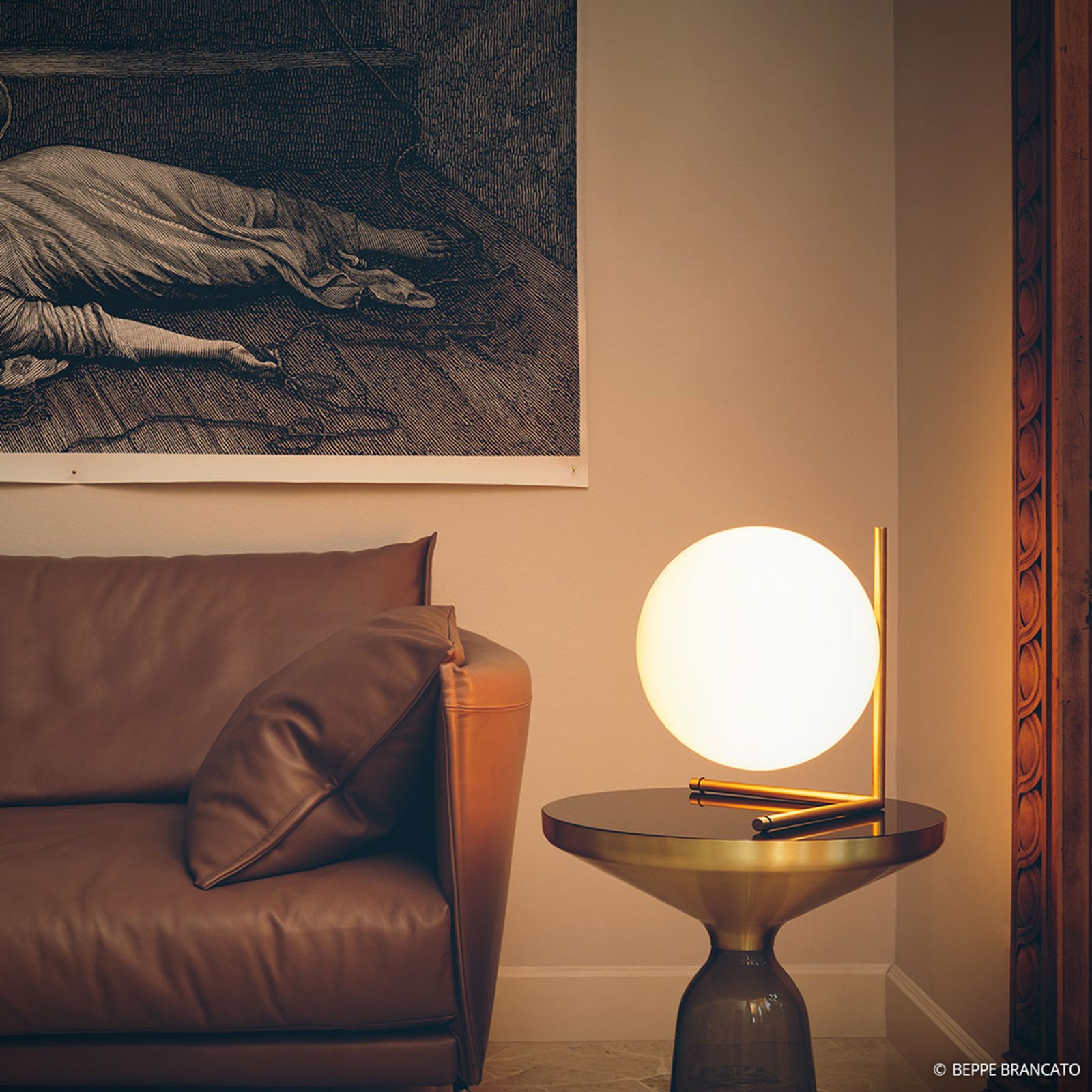 IC T2 Table Lamp Brass - Flos