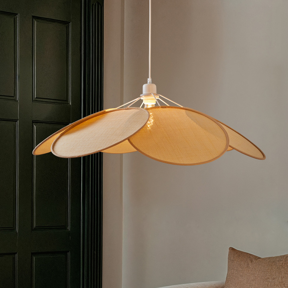 Lindby Astraia Taklampa, beige från Lindby