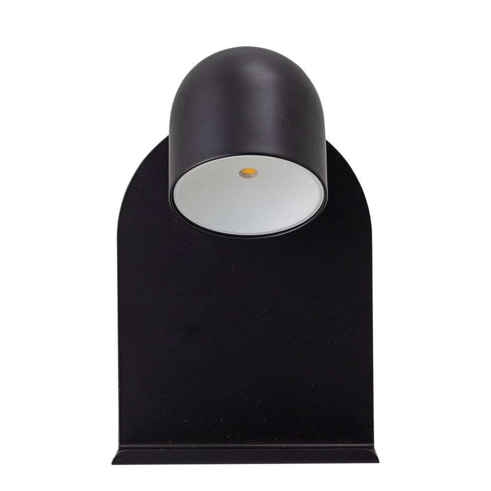 Qasim Wall Lamp w/Shelf Black - Bloomingville